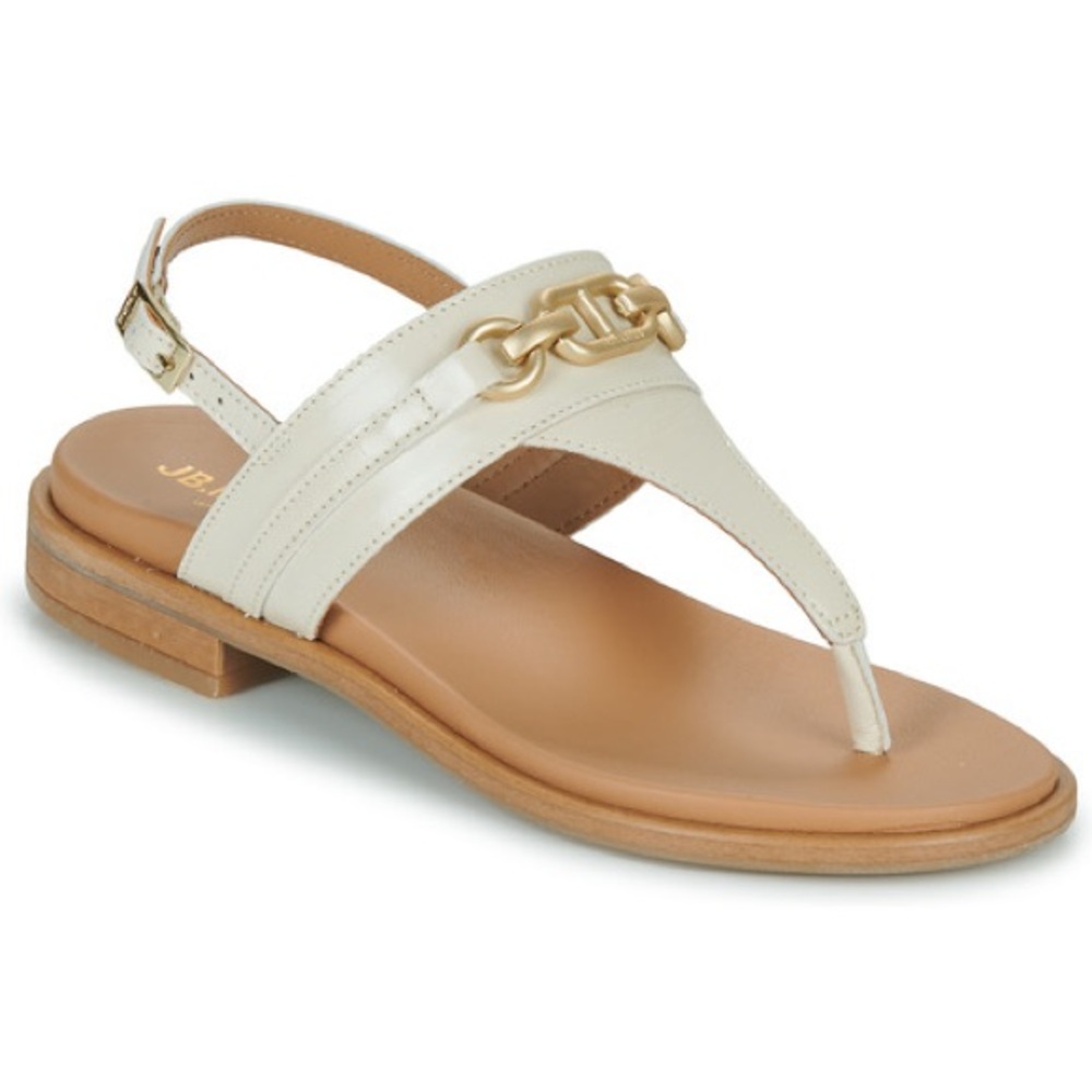 J.B. Martin ARTIST OFF WHITE VINTAGE VEAL Sandals